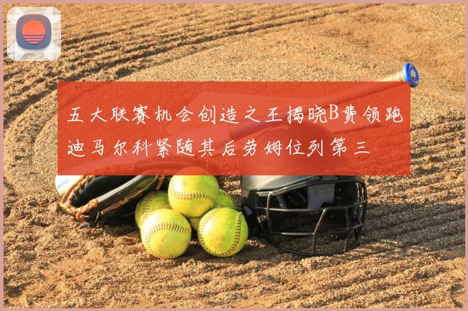 五大联赛机会创造之王揭晓B费领跑迪马尔科紧随其后劳姆位列第三