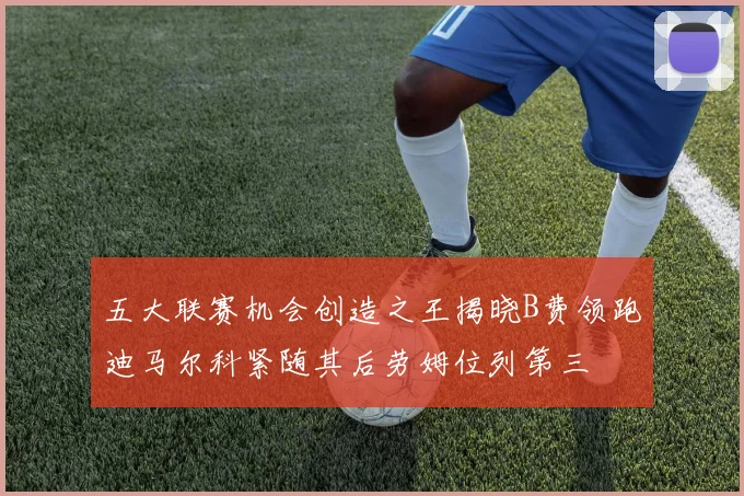 五大联赛机会创造之王揭晓B费领跑迪马尔科紧随其后劳姆位列第三
