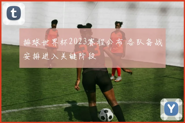 排球世界杯2023赛程公布 各队备战安排进入关键阶段
