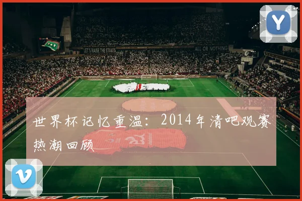 世界杯记忆重温:2014年清吧观赛热潮回顾